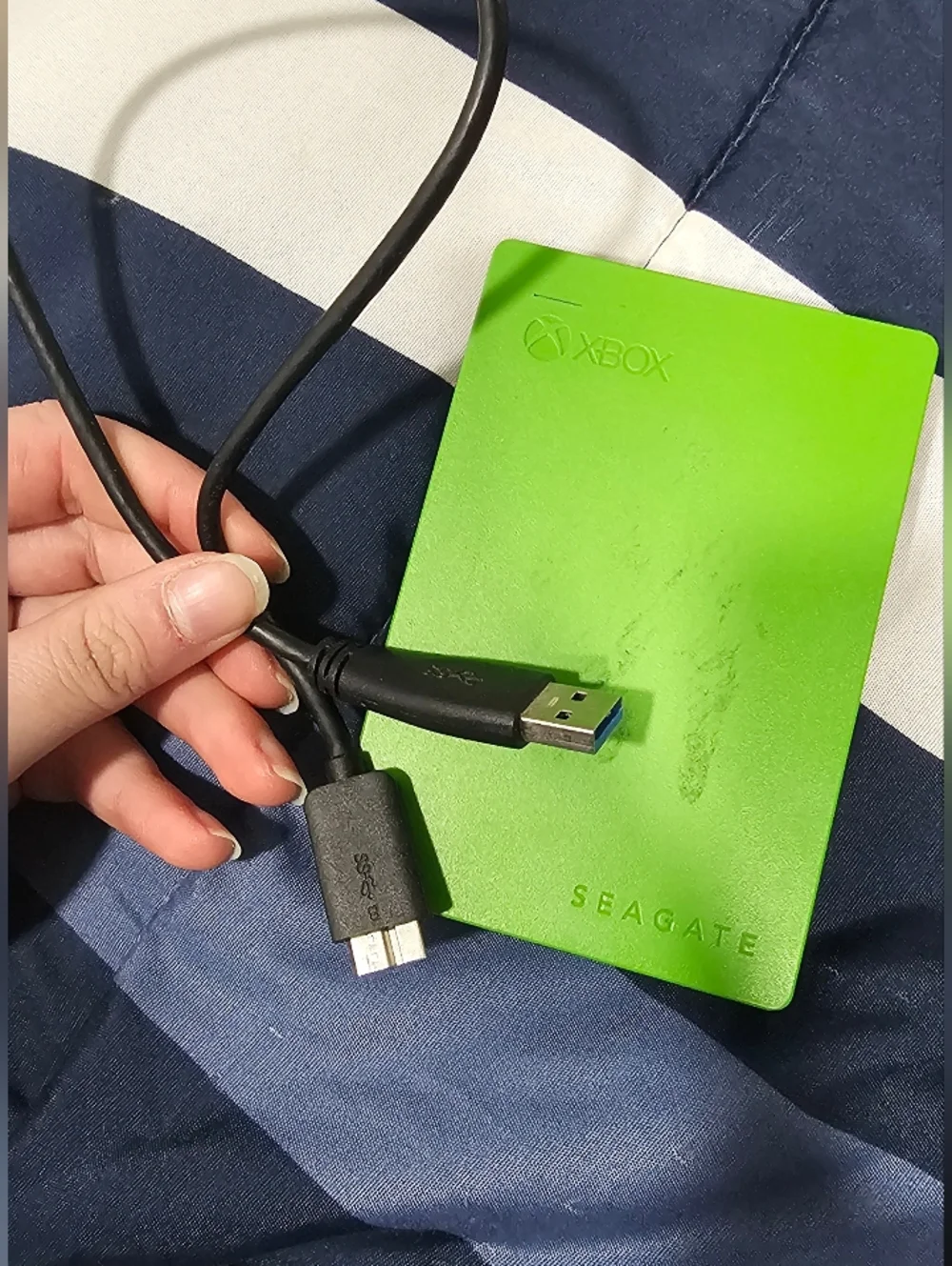 Xbox Seagate Portable External Drive - Bright Green